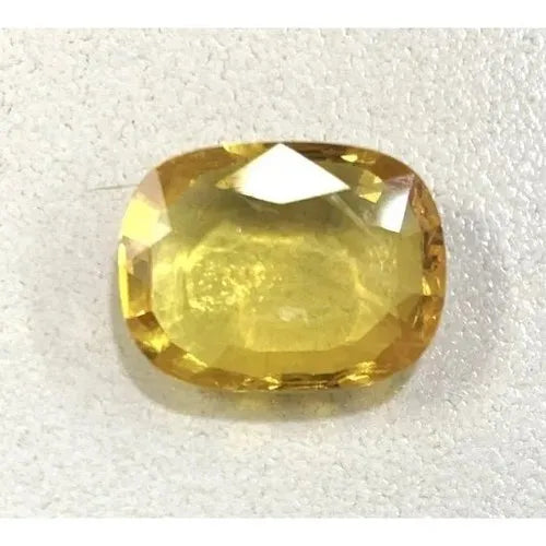 Pukhraj (Yellow Sapphire) – Premium Quality | Certified Ceylon Yellow Sapphire for Jupiter Remedies